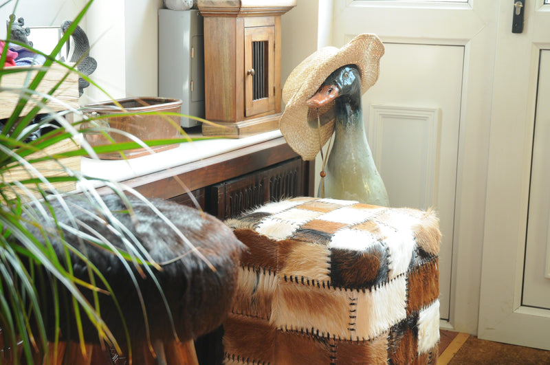 SHERPA Patchwork Box Stool