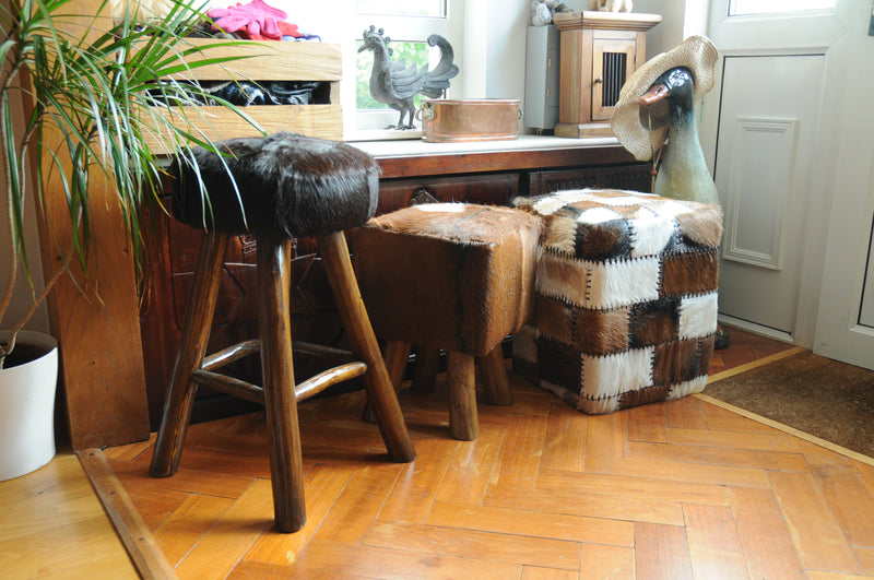 SHERPA Patchwork Box Stool