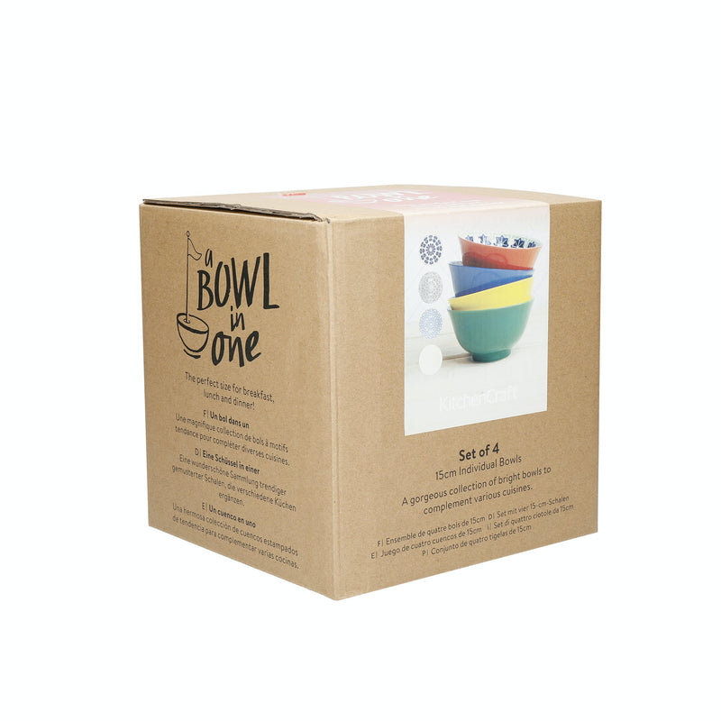 KitchenCraft Bowls - Set of 4