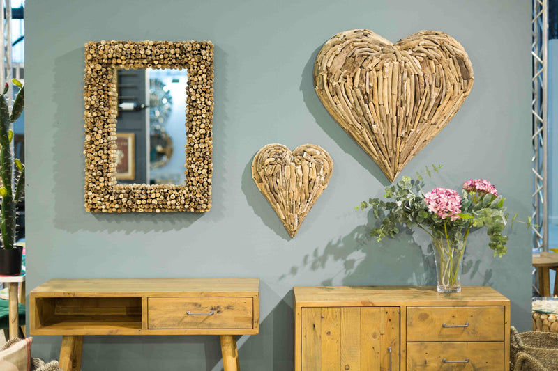 EMBLETON Driftwood Heart - Large