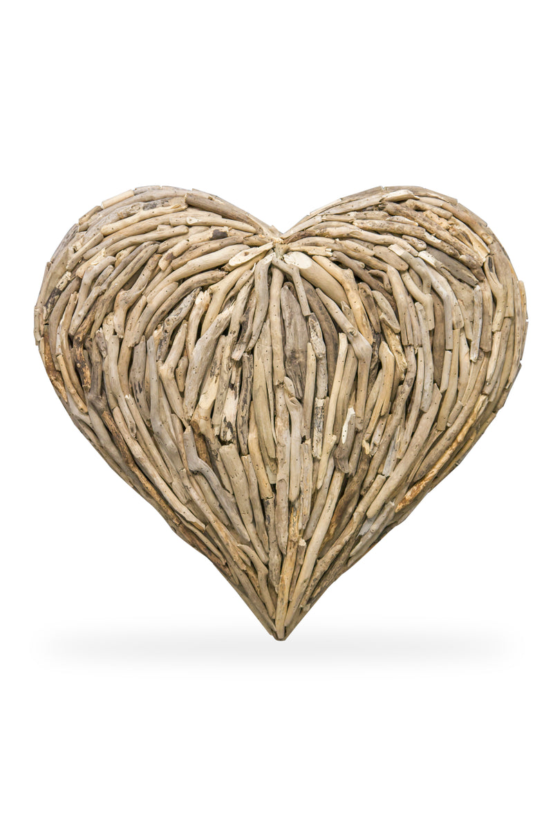 EMBLETON Driftwood Heart - Large