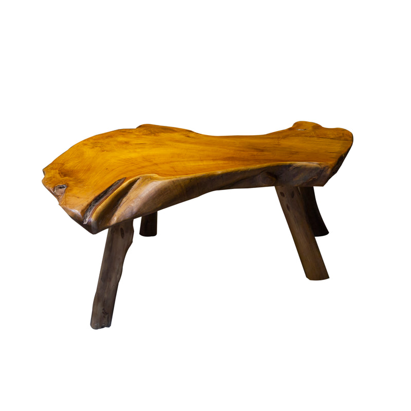 TREEHOUSE Teak Chunky Coffee Table
