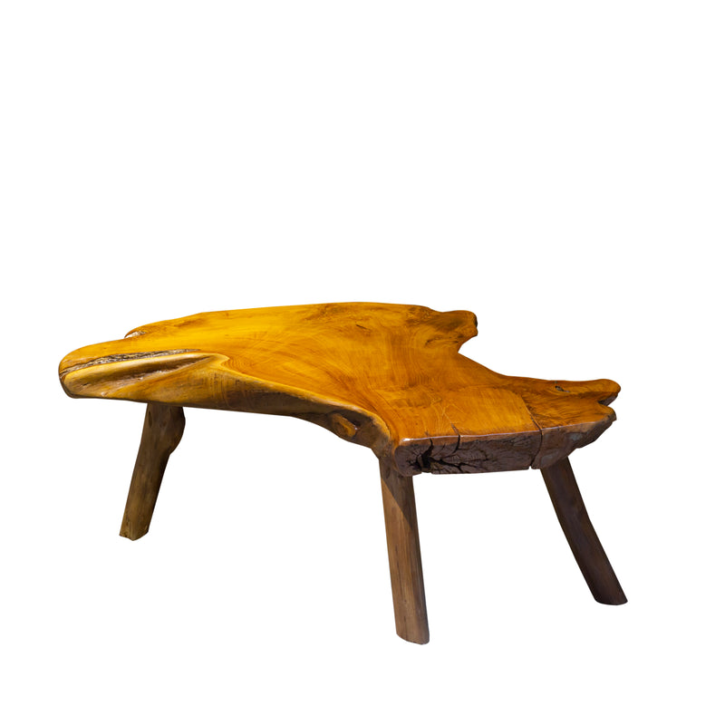 TREEHOUSE Teak Chunky Coffee Table