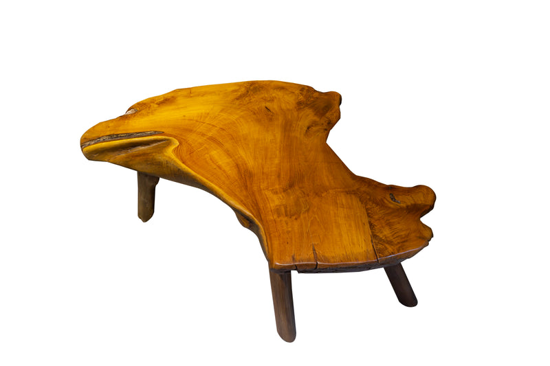 TREEHOUSE Teak Chunky Coffee Table