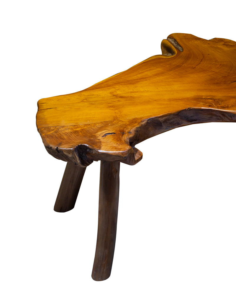 TREEHOUSE Teak Chunky Coffee Table