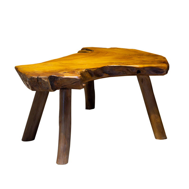 TREEHOUSE Teak Chunky Coffee Table