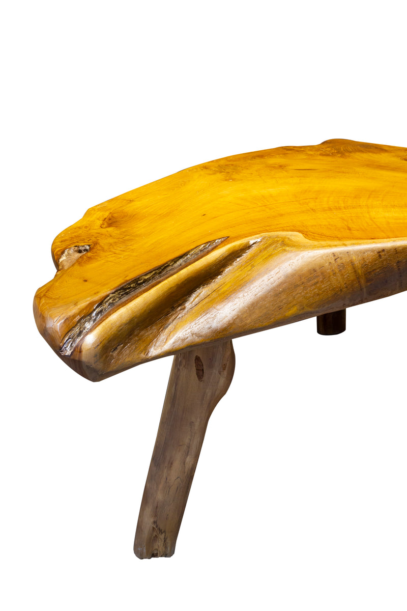TREEHOUSE Teak Chunky Coffee Table