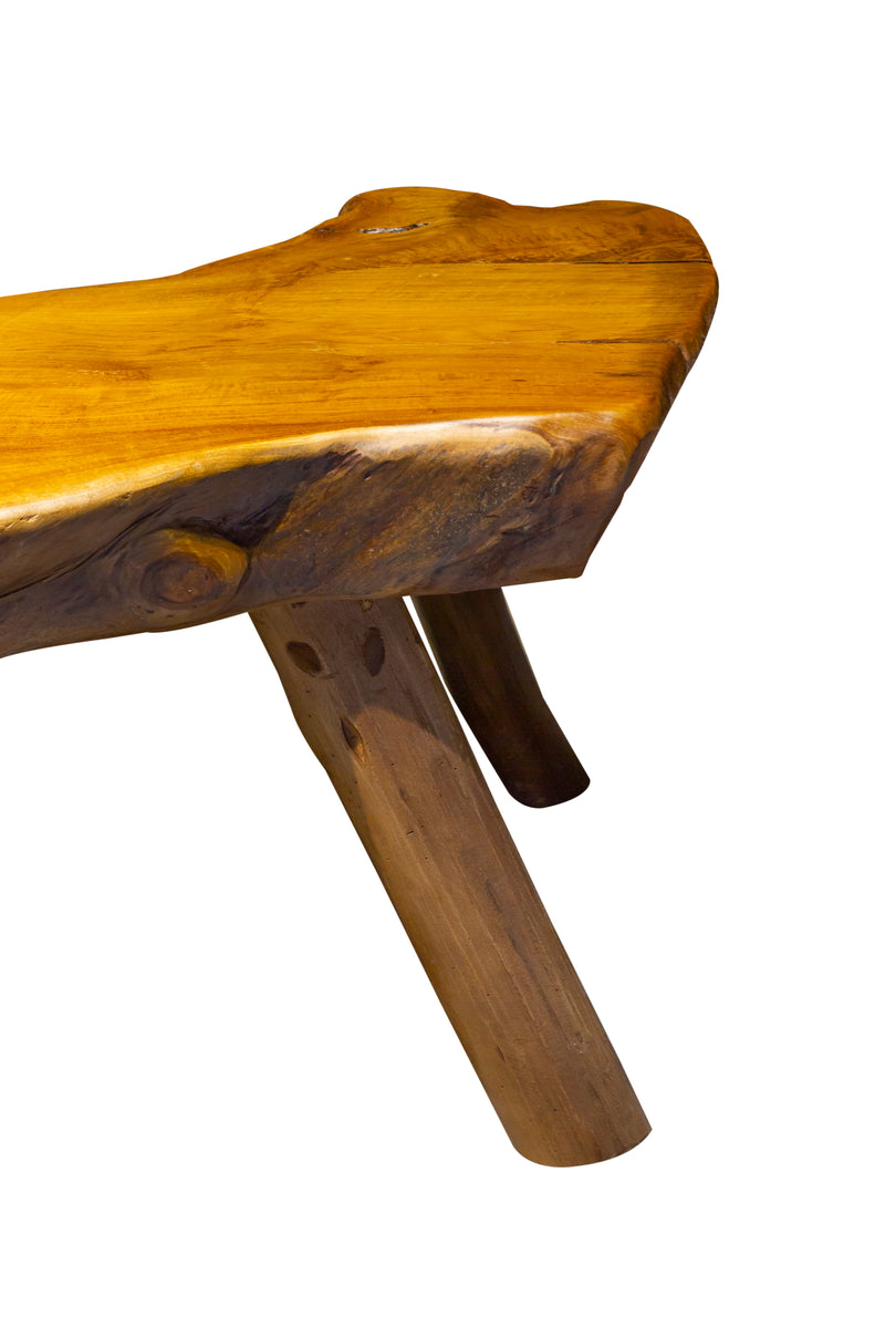 TREEHOUSE Teak Chunky Coffee Table