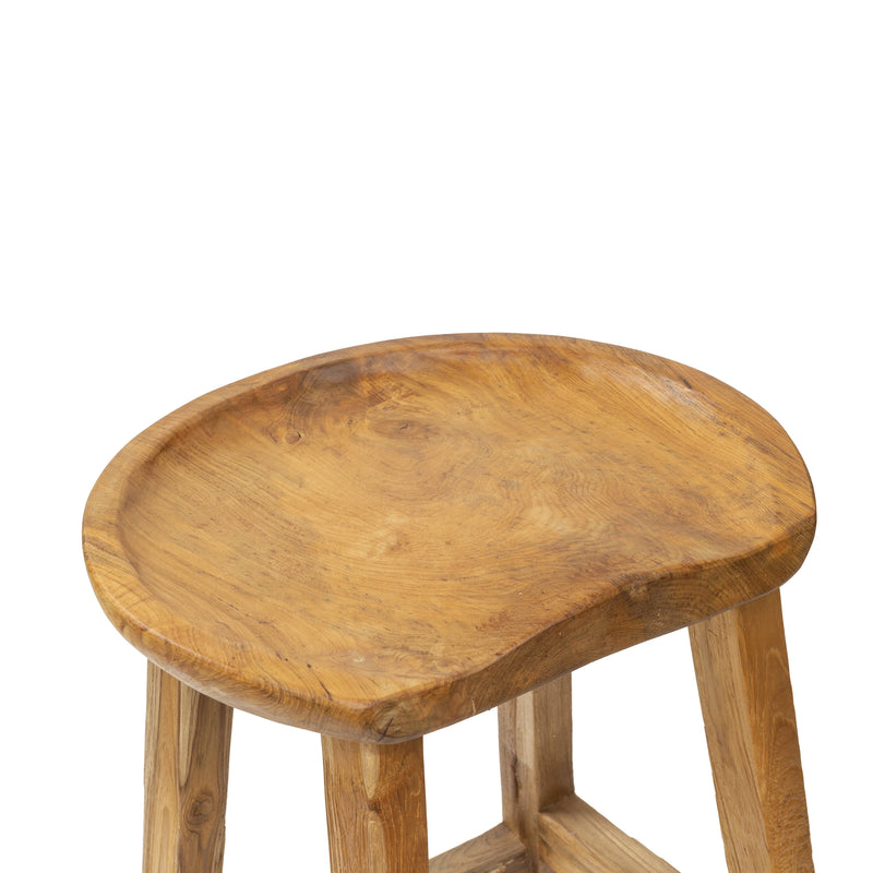 TREEHOUSE Teak Bar Stool