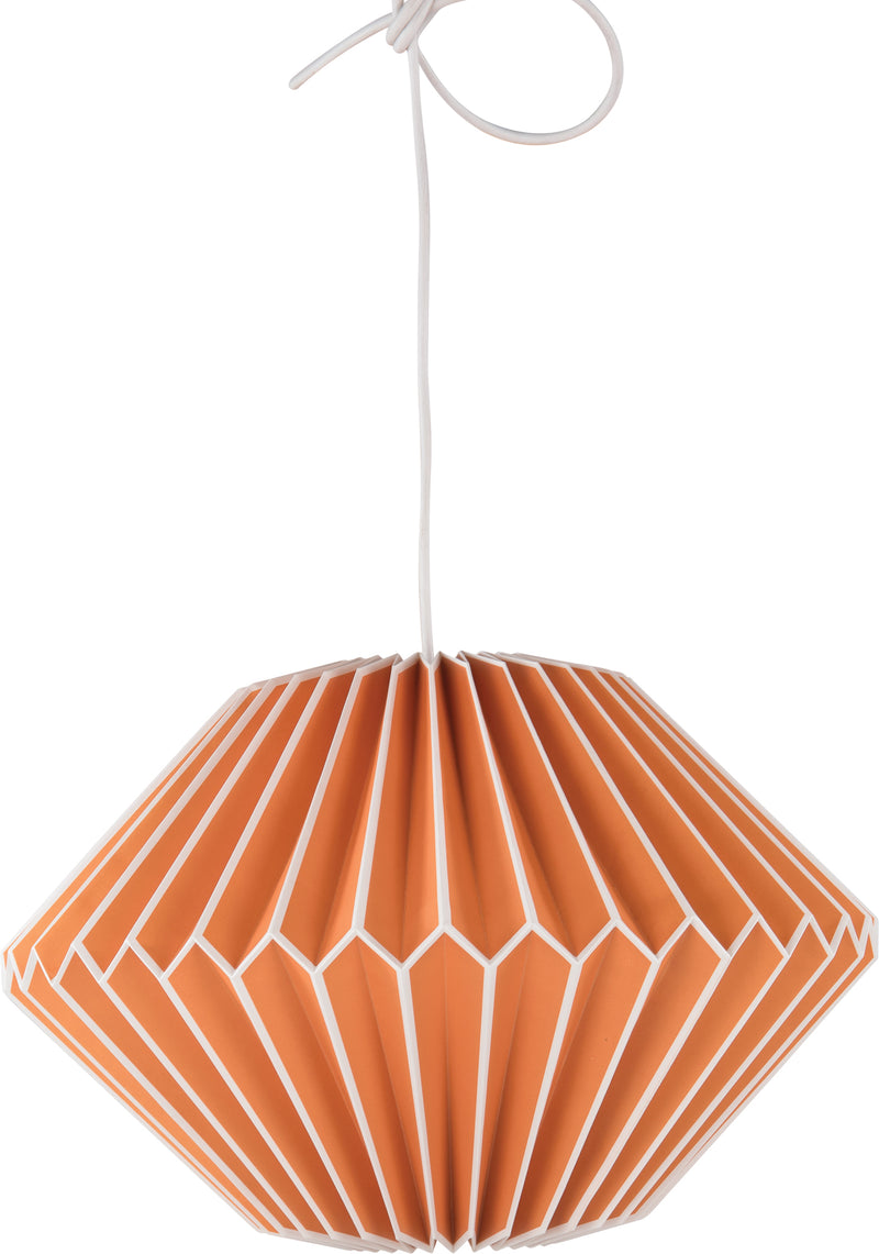 Lampshade Orange Paper