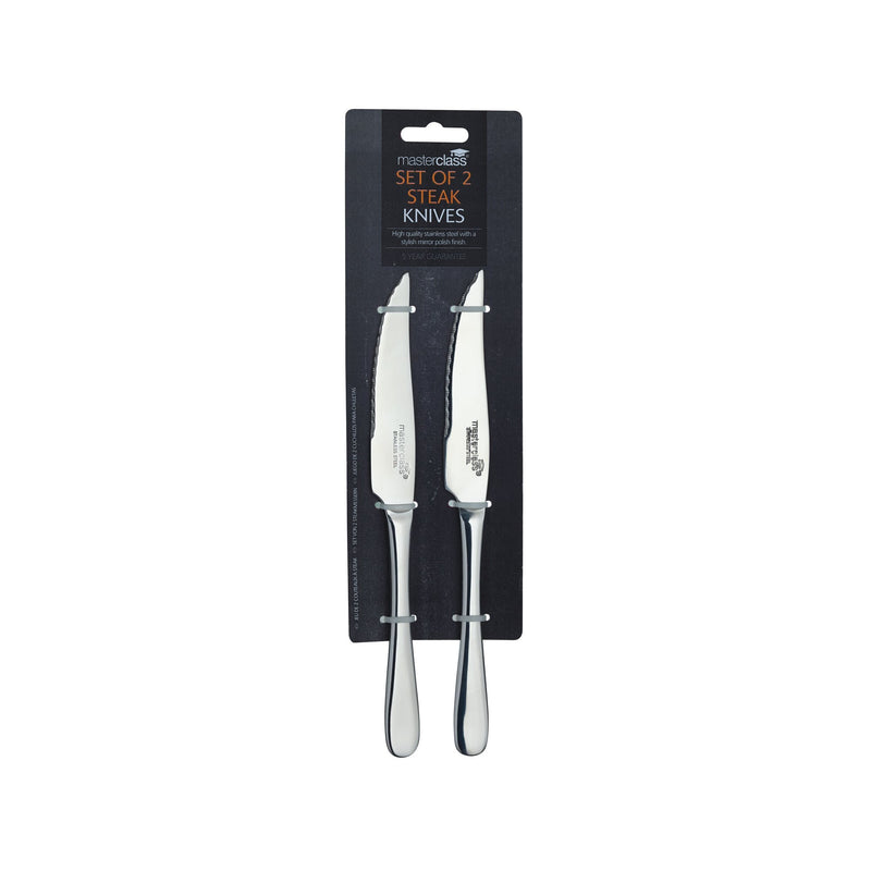 Masterclass Steak Knives - Set of 2