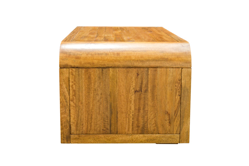 LOUNJ Natural Coffee Table With Drawer