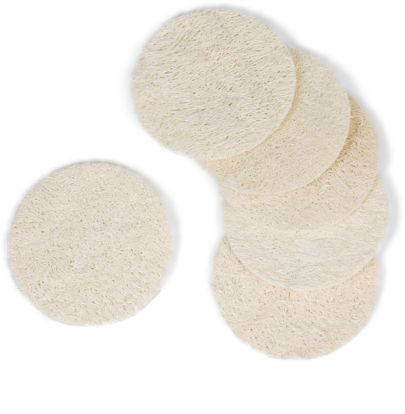 Natural Loofah Facial Discs