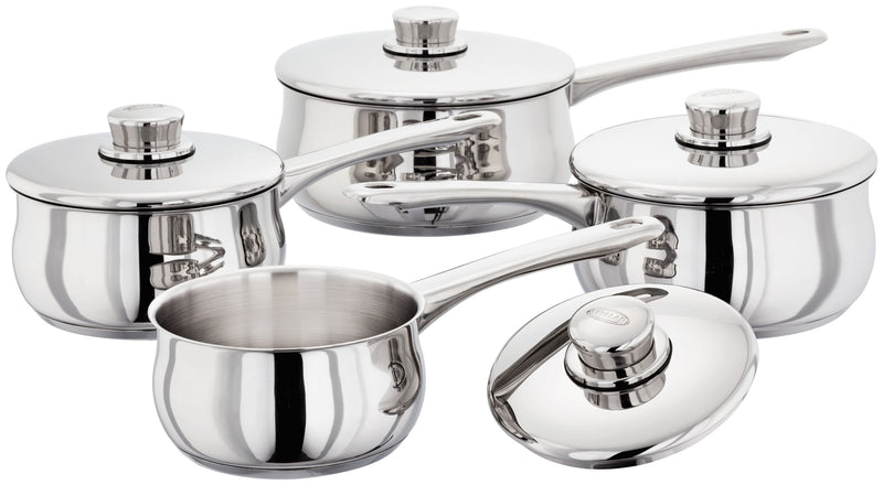 Stellar 1000 4 Piece Saucepan Set