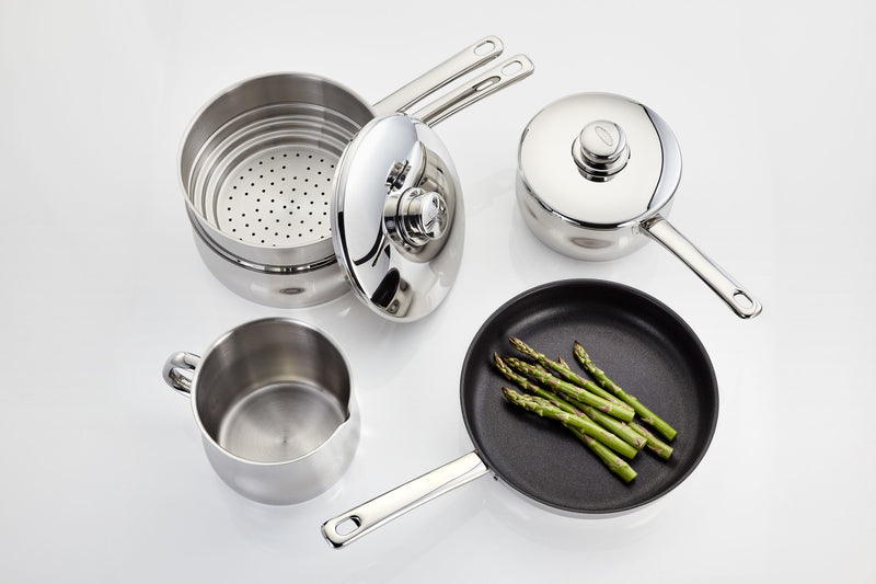 Stellar 1000 5 Piece Saucepan Set