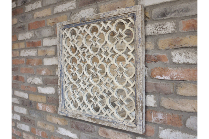 Mirror Rustic Square
