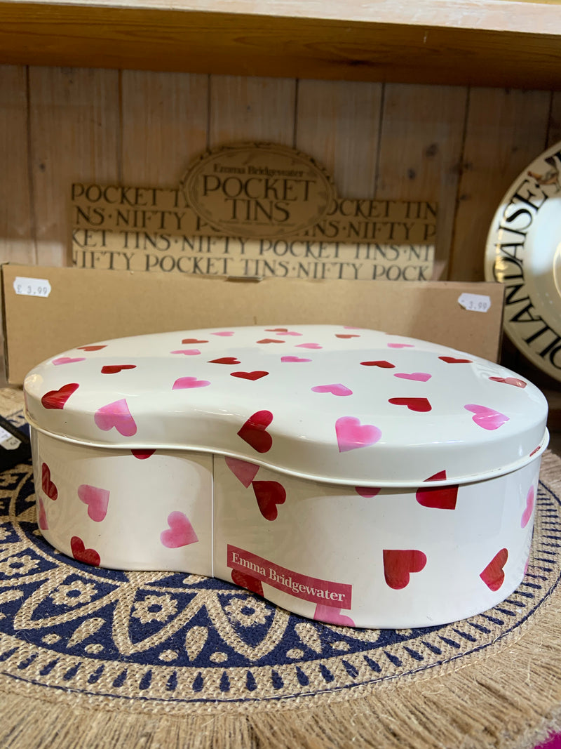 Emma Bridgewater Pink Hearts Tin