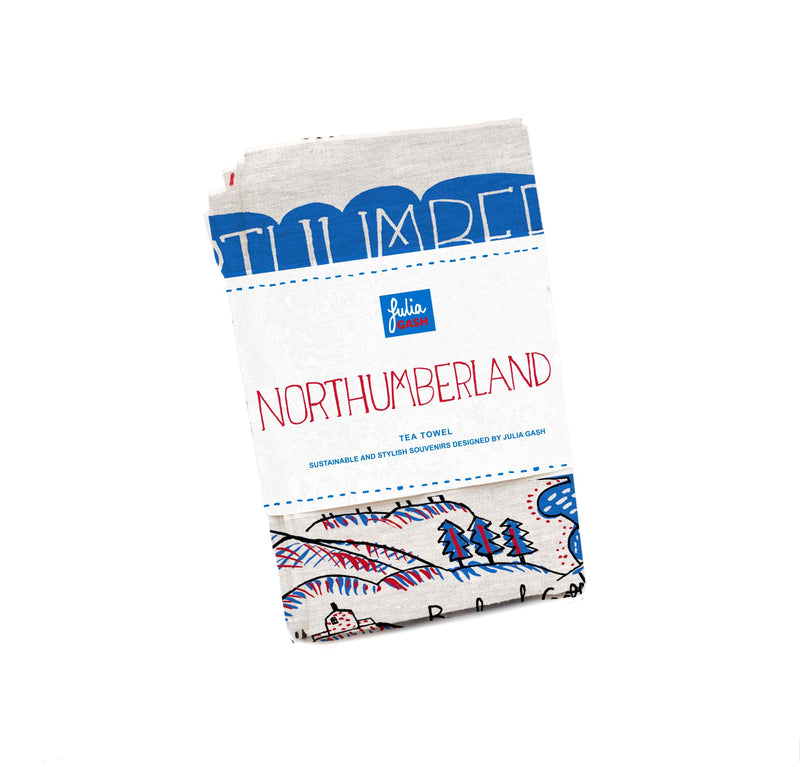 Northumberland Tea Towel