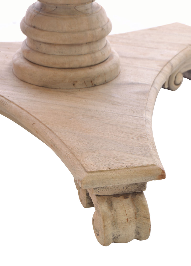 Round Mahogany Dining Table