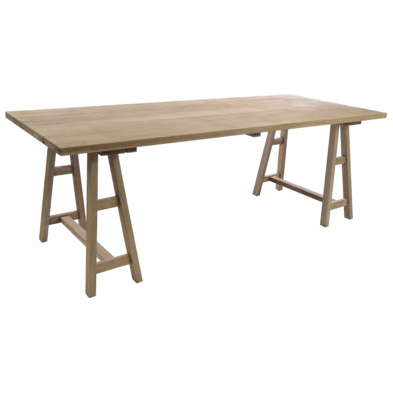 Vintage Trestle Table 2.2M