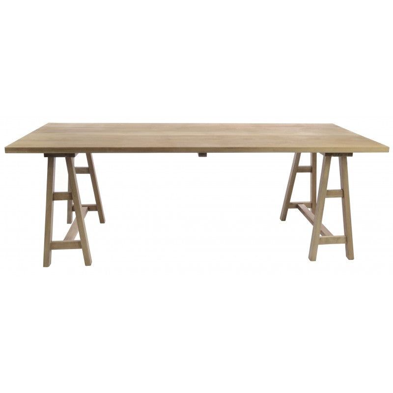 Vintage Trestle Table 2.2M