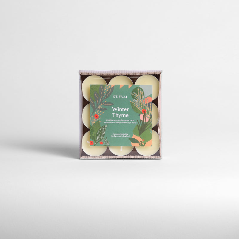 St Eval Winter Thyme Tealights
